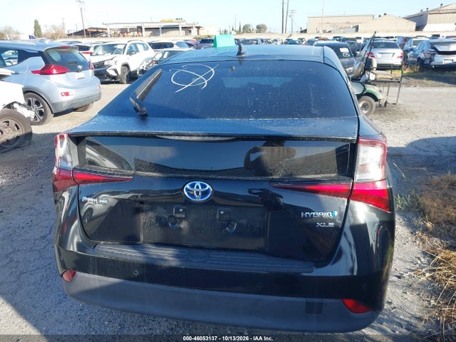 2021 Toyota Prius Xle მანქანა იყიდება აუქციონზე, vin: JTDKAMFU5M3135549, აუქციონის ნომერი: 46053137