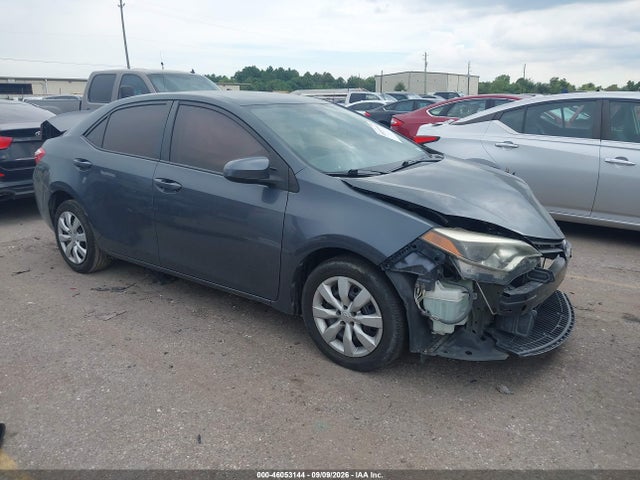 46053144 :رقم المزاد ، 5YFBURHE5EP105762 vin ، 2014 Toyota Corolla Le مزاد بيع
