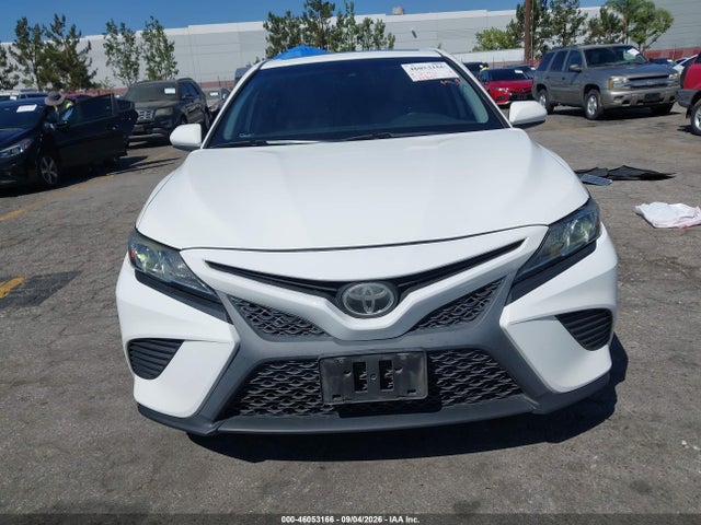 46053166 :رقم المزاد ، 4T1B11HKXKU683625 vin ، 2019 Toyota Camry Se مزاد بيع