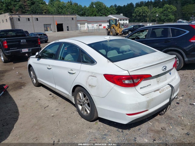 2016 Hyundai Sonata Se მანქანა იყიდება აუქციონზე, vin: 5NPE24AF3GH280553, აუქციონის ნომერი: 46053171