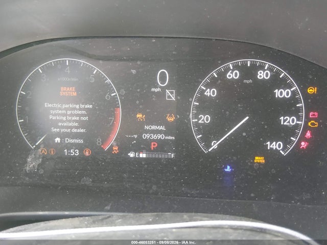 2023 Honda Cr-v Lx Awd მანქანა იყიდება აუქციონზე, vin: 7FARS4H21PE019574, აუქციონის ნომერი: 46053251