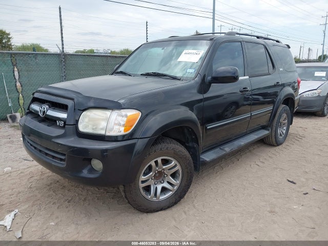 2005 Toyota Sequoia Sr5 V8 მანქანა იყიდება აუქციონზე, vin: 5TDZT34AX5S247193, აუქციონის ნომერი: 46053283