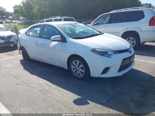 Продаж на аукціоні авто 2016 Toyota Corolla Le, vin: 2T1BURHE0GC599810, номер лоту: 46053343