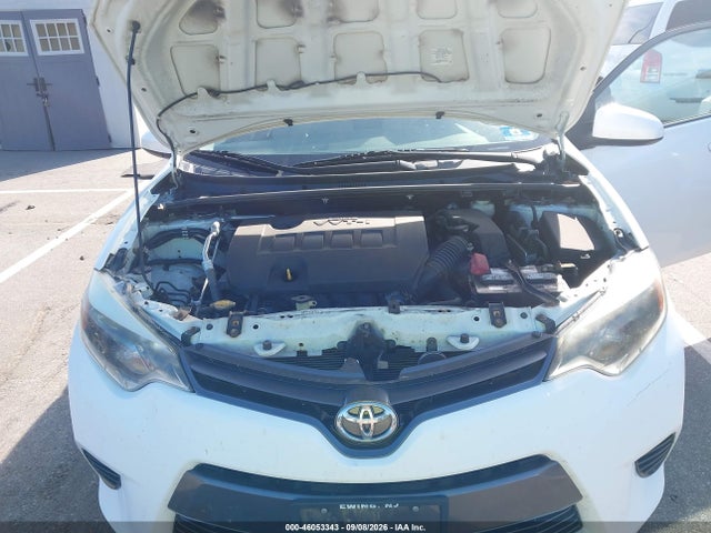 2016 Toyota Corolla Le მანქანა იყიდება აუქციონზე, vin: 2T1BURHE0GC599810, აუქციონის ნომერი: 46053343