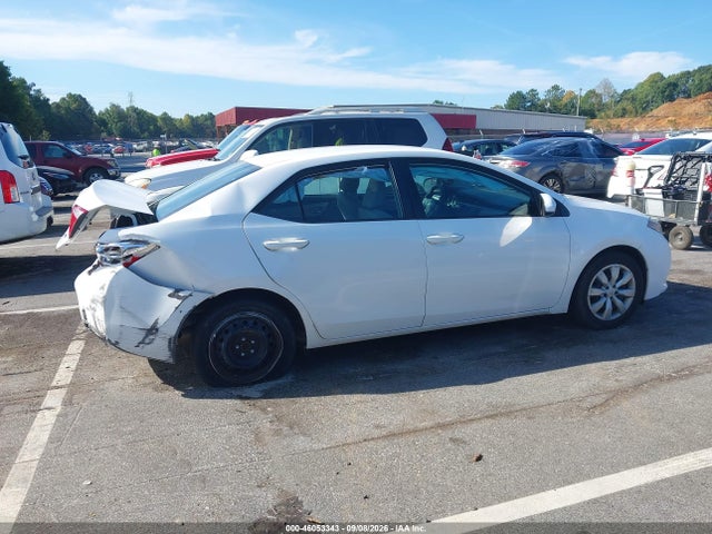 2016 Toyota Corolla Le მანქანა იყიდება აუქციონზე, vin: 2T1BURHE0GC599810, აუქციონის ნომერი: 46053343