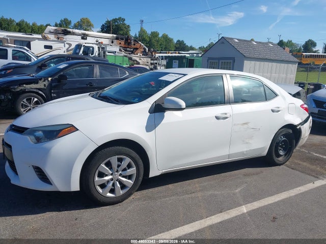 2016 Toyota Corolla Le მანქანა იყიდება აუქციონზე, vin: 2T1BURHE0GC599810, აუქციონის ნომერი: 46053343