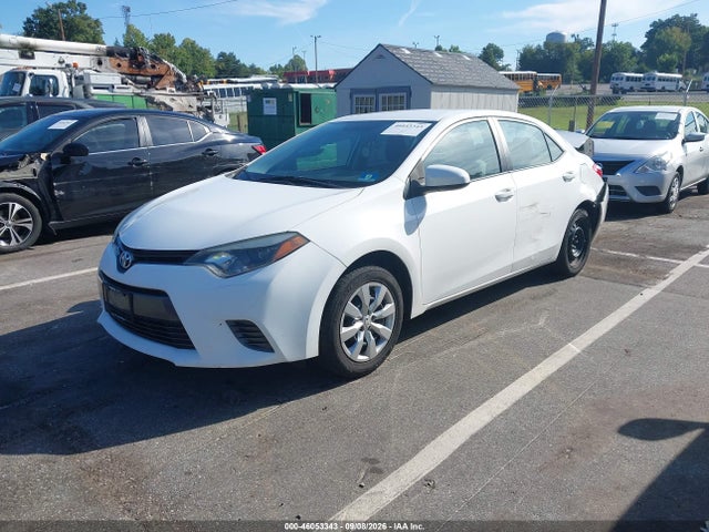 2016 Toyota Corolla Le მანქანა იყიდება აუქციონზე, vin: 2T1BURHE0GC599810, აუქციონის ნომერი: 46053343