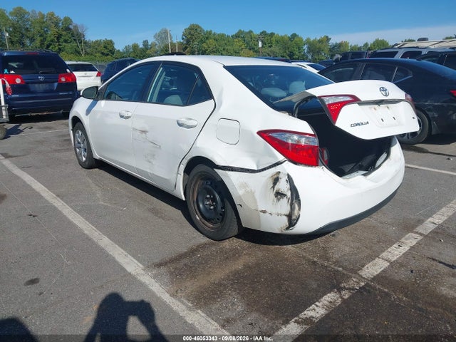 2016 Toyota Corolla Le მანქანა იყიდება აუქციონზე, vin: 2T1BURHE0GC599810, აუქციონის ნომერი: 46053343