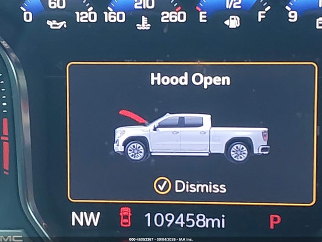 2019 Gmc Sierra 1500 Denali მანქანა იყიდება აუქციონზე, vin: 1GTU9FEL7KZ345702, აუქციონის ნომერი: 46053367