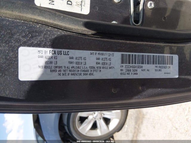 Продаж на аукціоні авто 2016 Dodge Charger Sxt, vin: 2C3CDXHG6GH166500, номер лоту: 46053382