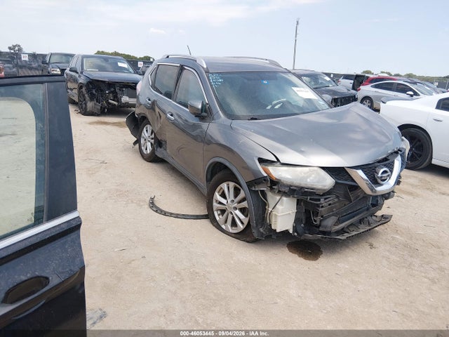 2016 Nissan Rogue Sv მანქანა იყიდება აუქციონზე, vin: KNMAT2MT5GP606343, აუქციონის ნომერი: 46053445