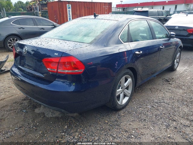 2013 Volkswagen Passat 2.5l Se მანქანა იყიდება აუქციონზე, vin: 1VWBP7A34DC006035, აუქციონის ნომერი: 46053505