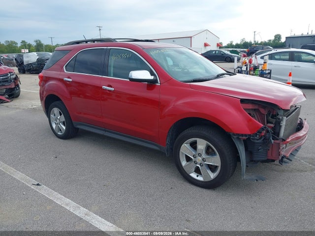 2015 Chevrolet Equinox 1lt მანქანა იყიდება აუქციონზე, vin: 2GNALBEK4F1153518, აუქციონის ნომერი: 46053541
