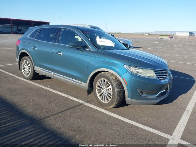 2016 Lincoln Mkx Select მანქანა იყიდება აუქციონზე, vin: 2LMTJ6KP2GBL74898, აუქციონის ნომერი: 46053543
