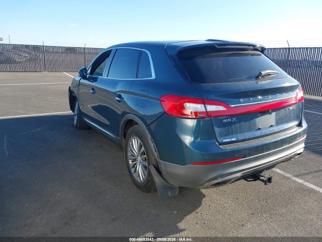 46053543 :رقم المزاد ، 2LMTJ6KP2GBL74898 vin ، 2016 Lincoln Mkx Select مزاد بيع