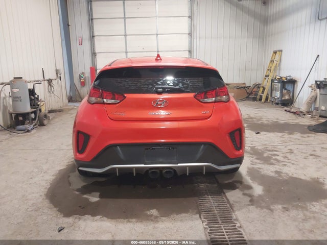2019 Hyundai Veloster Turbo მანქანა იყიდება აუქციონზე, vin: KMHTH6AB5KU002276, აუქციონის ნომერი: 46053568