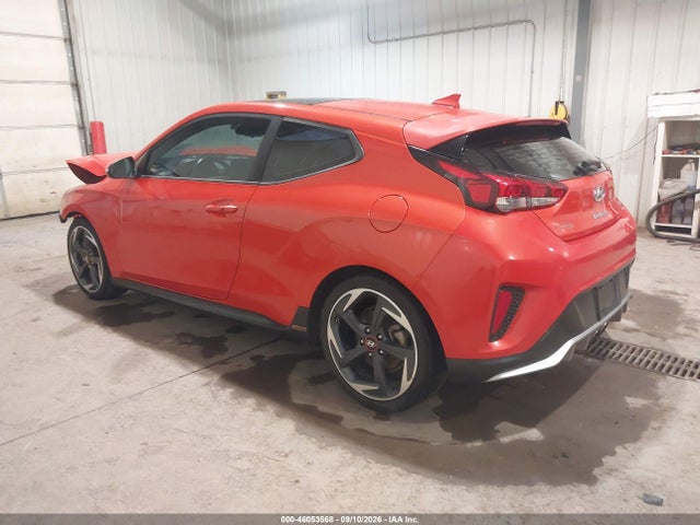 2019 Hyundai Veloster Turbo მანქანა იყიდება აუქციონზე, vin: KMHTH6AB5KU002276, აუქციონის ნომერი: 46053568