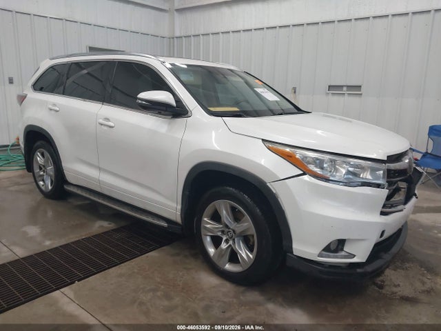 46053592 :رقم المزاد ، 5TDDKRFH5GS304591 vin ، 2016 Toyota Highlander Limited Platinum V6 مزاد بيع