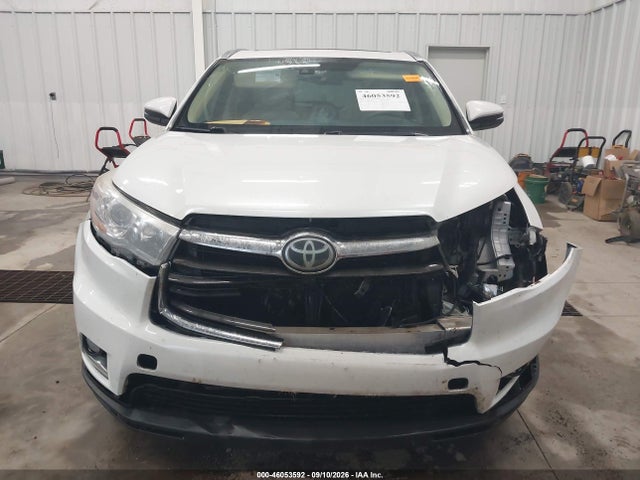 46053592 :رقم المزاد ، 5TDDKRFH5GS304591 vin ، 2016 Toyota Highlander Limited Platinum V6 مزاد بيع