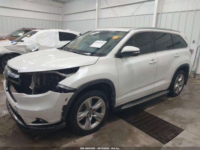 46053592 :رقم المزاد ، 5TDDKRFH5GS304591 vin ، 2016 Toyota Highlander Limited Platinum V6 مزاد بيع