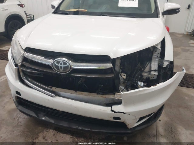 46053592 :رقم المزاد ، 5TDDKRFH5GS304591 vin ، 2016 Toyota Highlander Limited Platinum V6 مزاد بيع