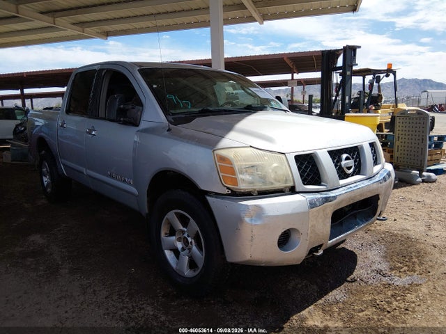 2006 Nissan Titan Se მანქანა იყიდება აუქციონზე, vin: 1N6AA07B56N562932, აუქციონის ნომერი: 46053614