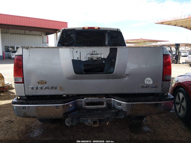 2006 Nissan Titan Se მანქანა იყიდება აუქციონზე, vin: 1N6AA07B56N562932, აუქციონის ნომერი: 46053614