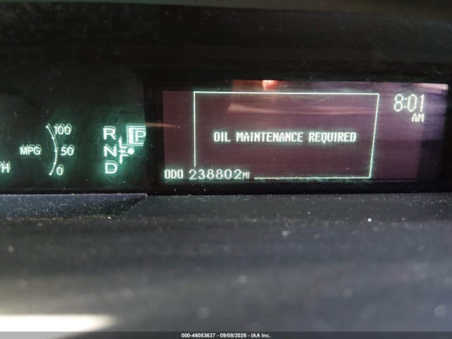 46053637 :رقم المزاد ، JTDKN3DU4A0202043 vin ، 2010 Toyota Prius Iii مزاد بيع