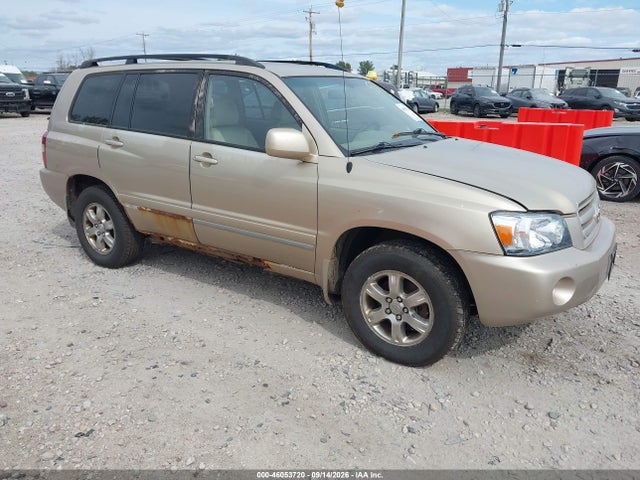Продажа на аукционе авто 2004 Toyota Highlander V6, vin: JTEEP21A840024696, номер лота: 46053720