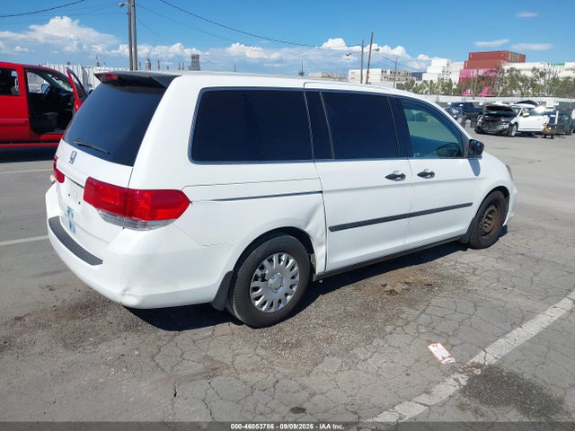 2009 Honda Odyssey Lx მანქანა იყიდება აუქციონზე, vin: 5FNRL38259B053961, აუქციონის ნომერი: 46053786