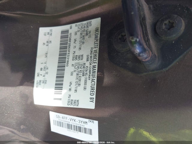 1FDBF2B63FED31893 Ford F-250 Xl
