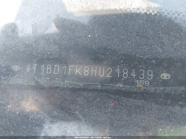 Продаж на аукціоні авто 2017 Toyota Camry Hybrid Xle, vin: 4T1BD1FK8HU218439, номер лоту: 46053805