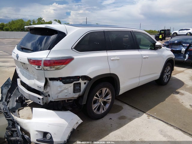 Toyota Highlander Xle V6 2015 5TDKKRFH2FS073283 Image 4