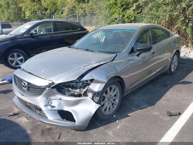 2015 Mazda Mazda6 I Sport მანქანა იყიდება აუქციონზე, vin: JM1GJ1U67F1162789, აუქციონის ნომერი: 46053903