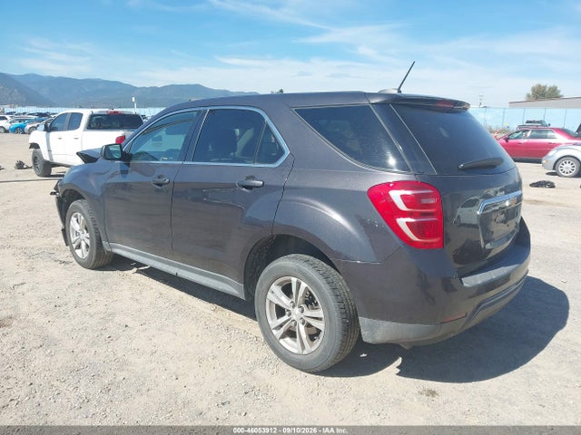 46053912 :رقم المزاد ، 2GNALBEK3G6226947 vin ، 2016 Chevrolet Equinox Ls مزاد بيع