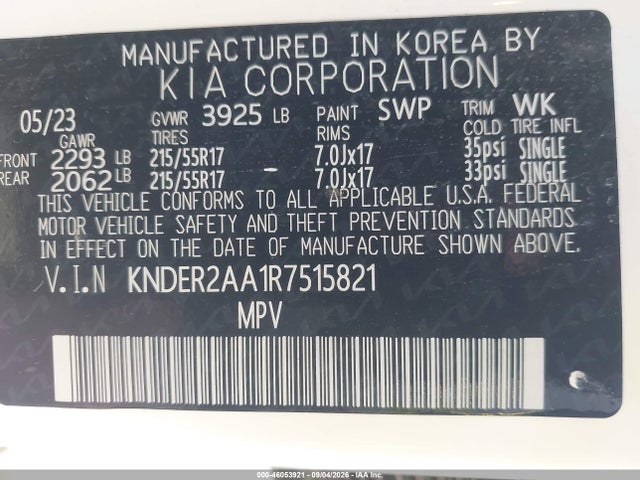 KIA SELTOS EX 2024 KNDER2AA1R7515821 Image 9