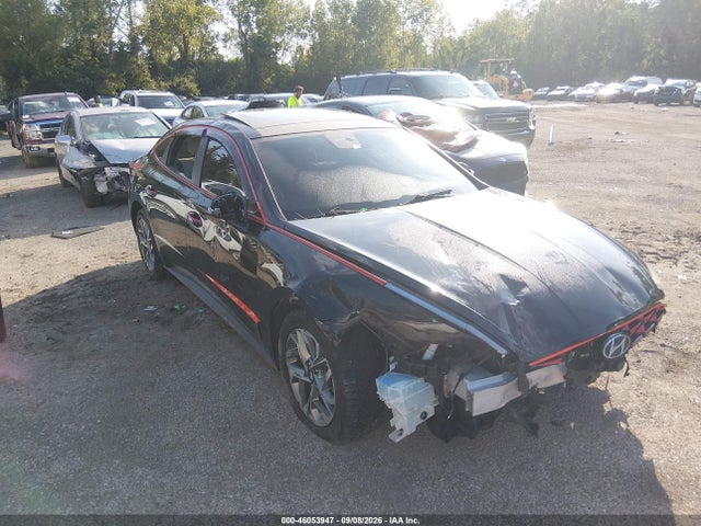 2022 Hyundai Sonata Sel მანქანა იყიდება აუქციონზე, vin: KMHL14JA4NA237113, აუქციონის ნომერი: 46053947
