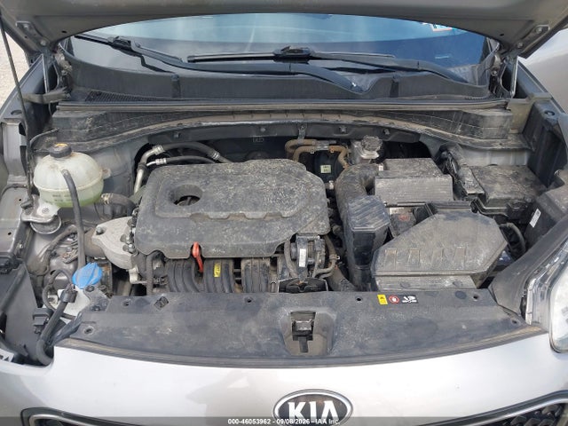 2018 Kia Sportage Lx მანქანა იყიდება აუქციონზე, vin: KNDPMCACXJ7304989, აუქციონის ნომერი: 46053962