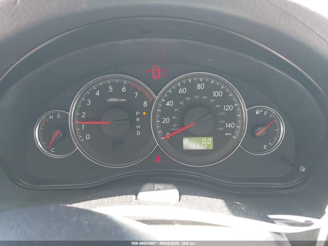 2009 Subaru Legacy 2.5i მანქანა იყიდება აუქციონზე, vin: 4S3BL616097224850, აუქციონის ნომერი: 46053987