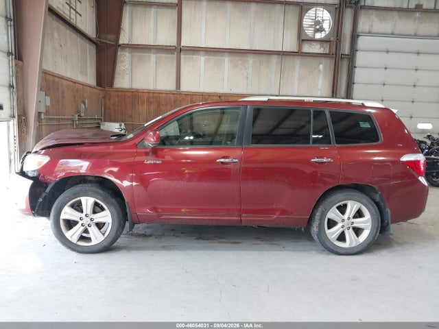 46054031 :رقم المزاد ، 5TDDK3EH7AS013791 vin ، 2010 Toyota Highlander Limited V6 مزاد بيع