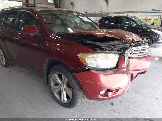 46054031 :رقم المزاد ، 5TDDK3EH7AS013791 vin ، 2010 Toyota Highlander Limited V6 مزاد بيع