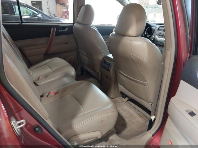 46054031 :رقم المزاد ، 5TDDK3EH7AS013791 vin ، 2010 Toyota Highlander Limited V6 مزاد بيع