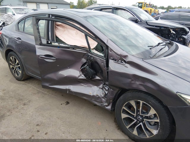 46054240 :رقم المزاد ، 19XFB2F85FE021326 vin ، 2015 Honda Civic Ex مزاد بيع