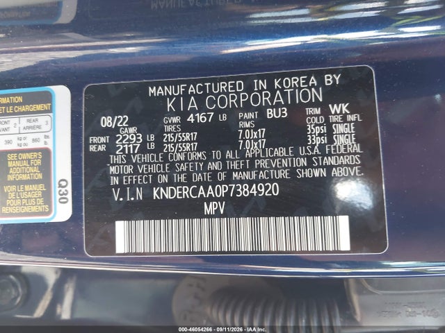 Продаж на аукціоні авто 2023 Kia Seltos Ex, vin: KNDERCAA0P7384920, номер лоту: 46054266