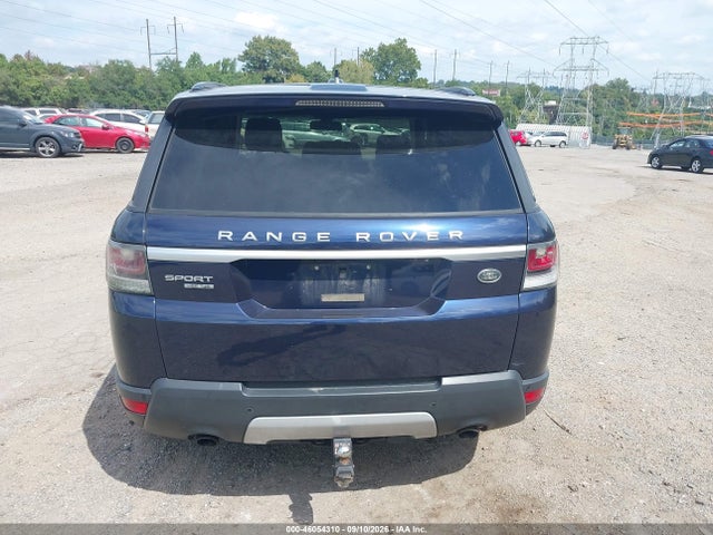 Aukcja sprzedaży 2016 Land Rover Range Rover Sport 3.0l V6 Turbocharged Diesel Hse Td6, vin: SALWR2KF2GA112552, numer aukcji: 46054310