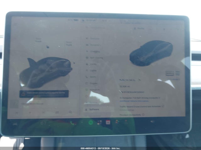 46054313 :رقم المزاد ، 5YJ3E1EA4NF329041 vin ، 2022 Tesla Model 3 Rear-wheel Drive مزاد بيع