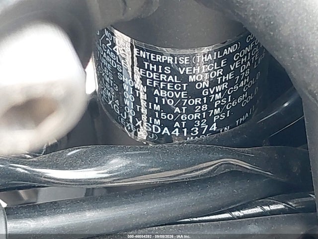 Продажа на аукционе авто 2025 Kawasaki Ex500 A/b, vin: ML5EXGJ1XSDA41374, номер лота: 46054392