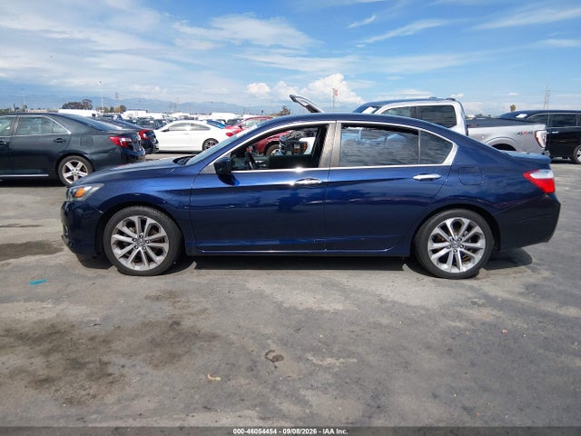 46054454 :رقم المزاد ، 1HGCR2F50EA052393 vin ، 2014 Honda Accord Sport مزاد بيع