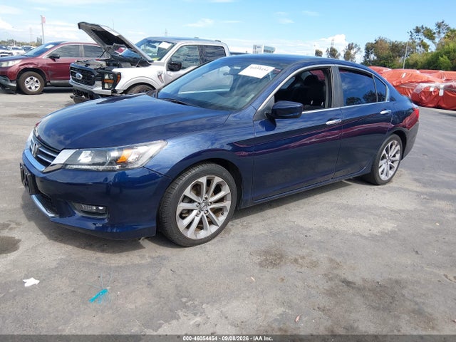 46054454 :رقم المزاد ، 1HGCR2F50EA052393 vin ، 2014 Honda Accord Sport مزاد بيع
