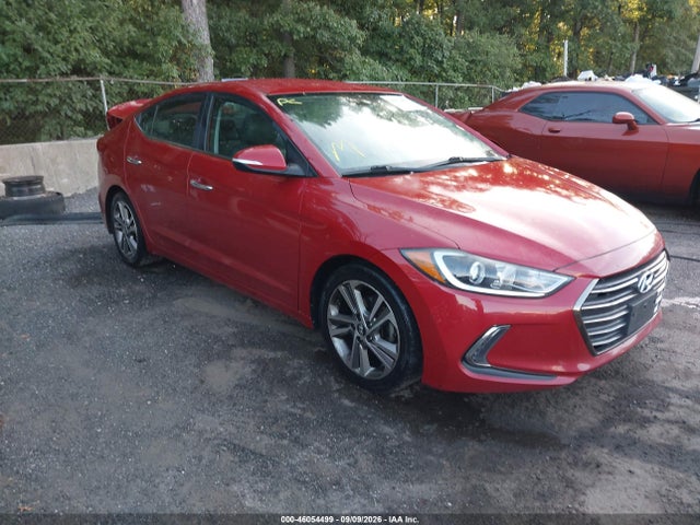 Продажа на аукционе авто 2017 Hyundai Elantra Limited, vin: 5NPD84LF4HH039061, номер лота: 46054499
